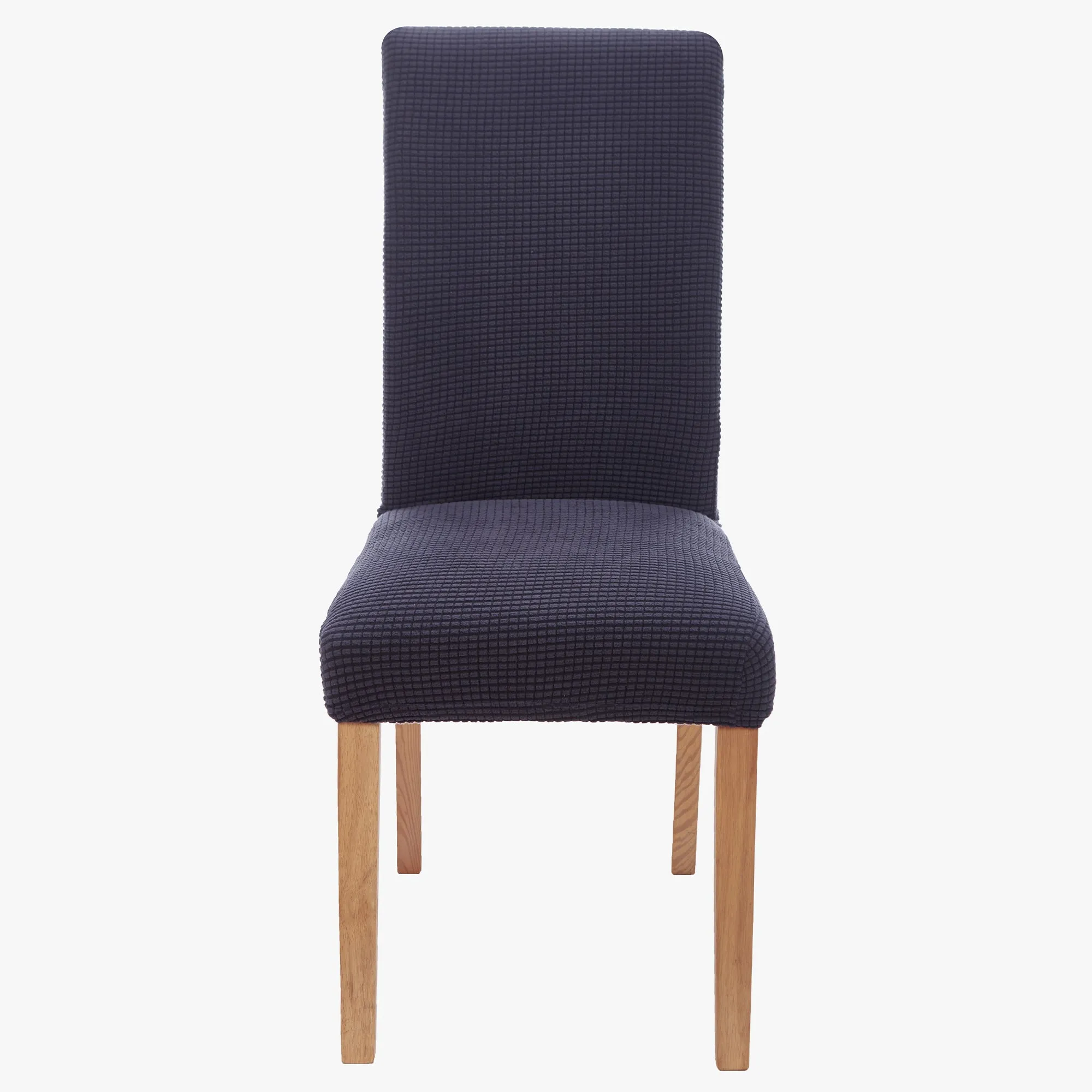 Stretch Chair Covers Slipcovers (Pack of 4, Navy Blue)