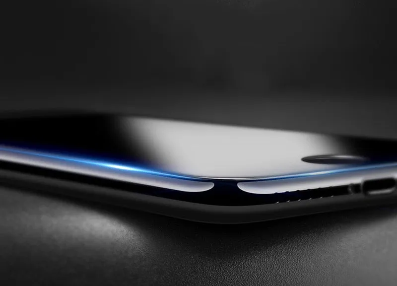Suntaiho 5D Cold Carving Full Cover Tempered Glass for iPhone 8 7 Plus 6 XS Max