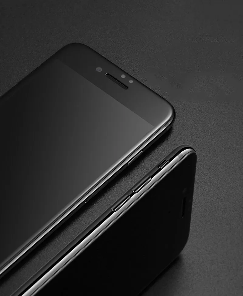 Suntaiho 5D Cold Carving Full Cover Tempered Glass for iPhone 8 7 Plus 6 XS Max