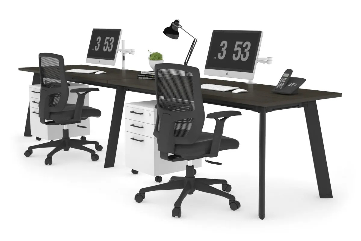 Switch - 2 Person Office Workstation Run [1400L x 700W]