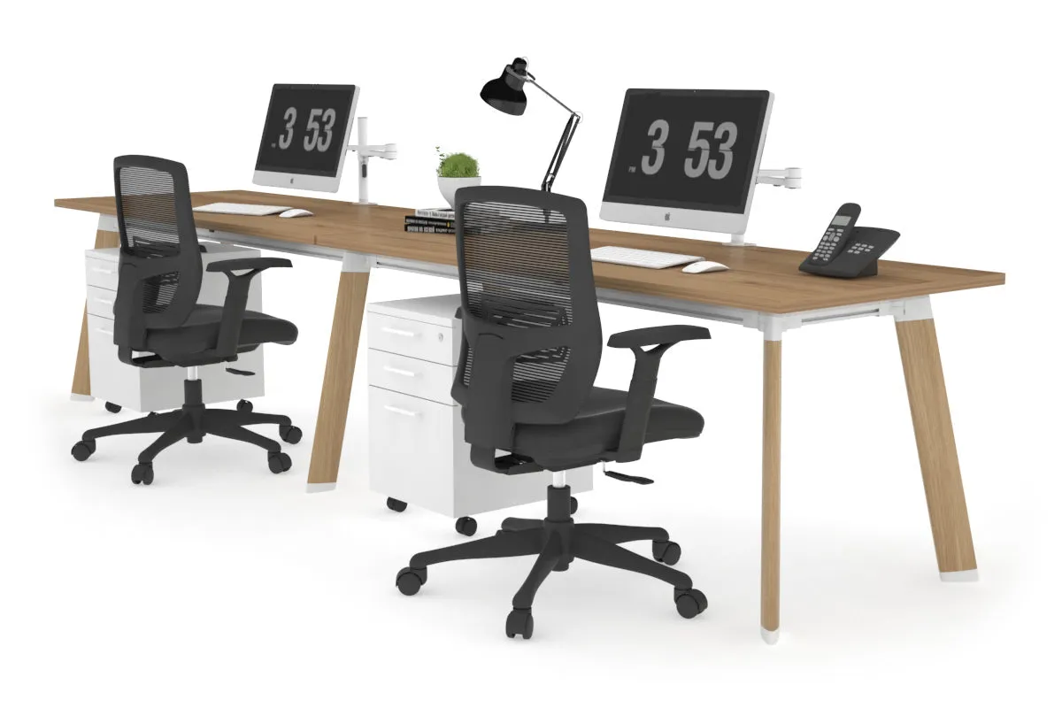 Switch - 2 Person Office Workstation Run [1400L x 700W]