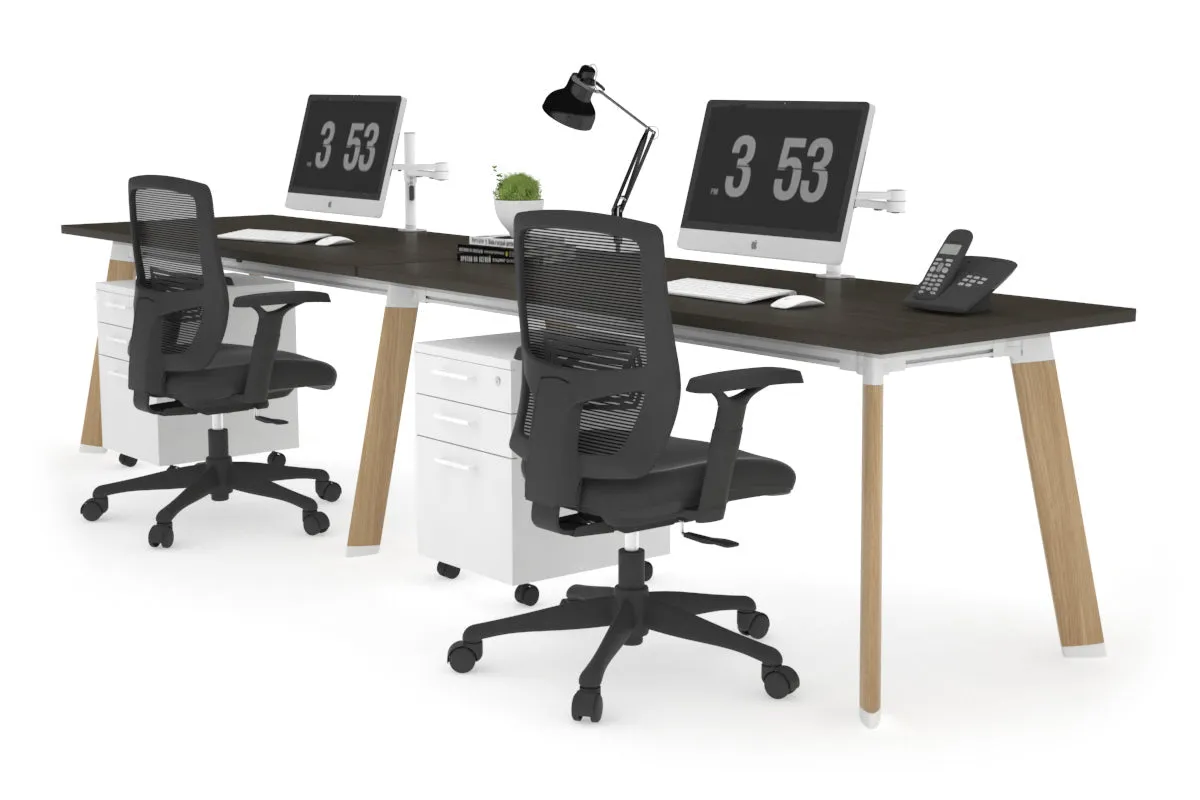 Switch - 2 Person Office Workstation Run [1400L x 700W]