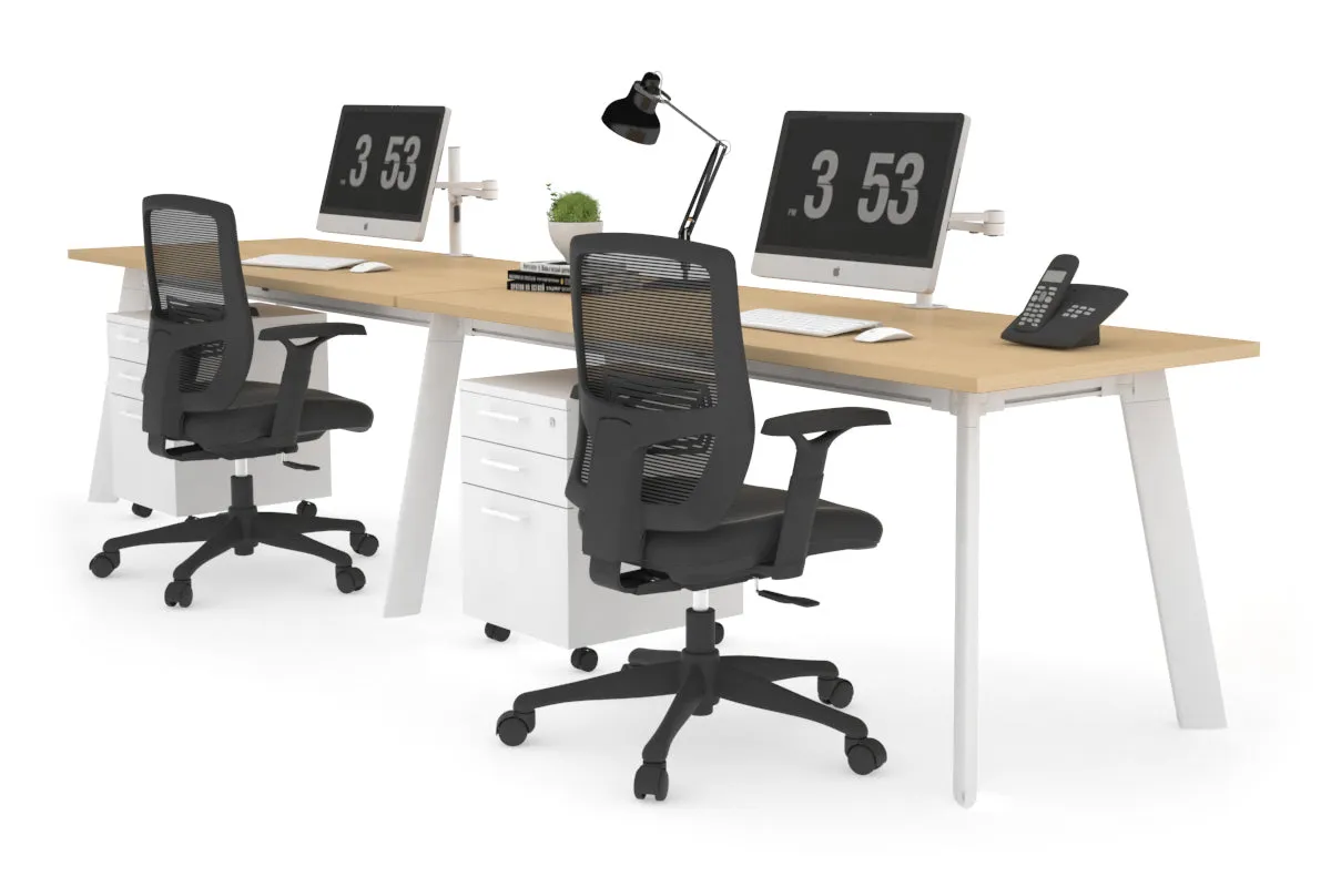 Switch - 2 Person Office Workstation Run [1400L x 700W]