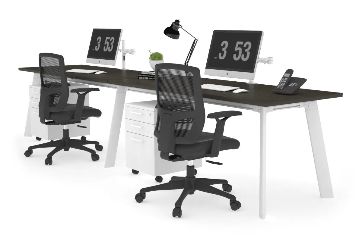 Switch - 2 Person Office Workstation Run [1400L x 700W]