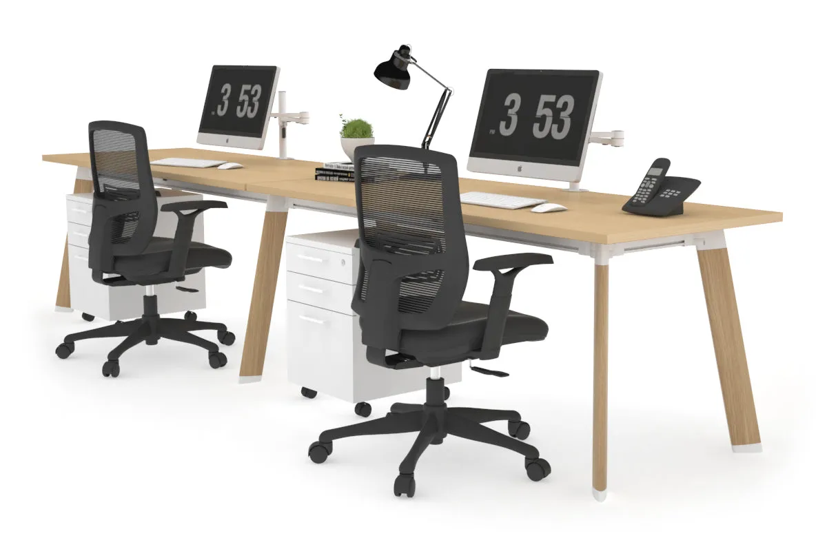 Switch - 2 Person Office Workstation Run [1400L x 700W]