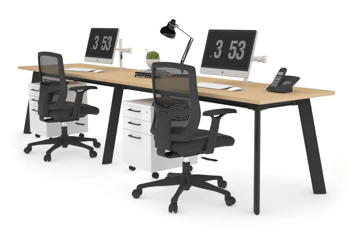 Switch - 2 Person Office Workstation Run [1400L x 700W]