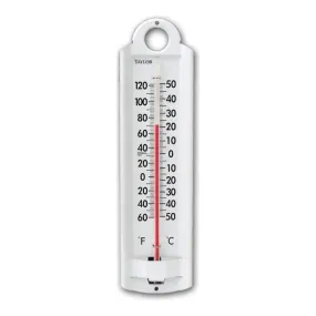 Taylor 5135N 8.875" Utility Wall Thermometer, -60 to 120 F