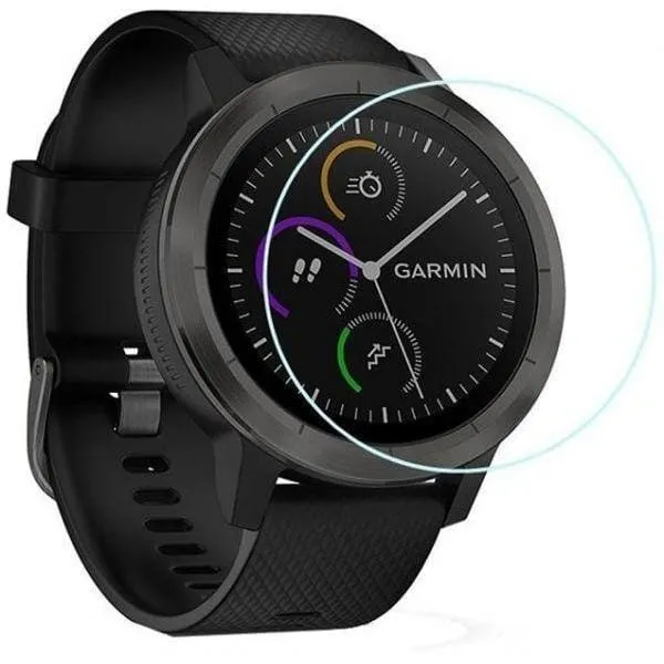 Tempered Glass Screen Protectors compatible with the Garmin Vivoactive 3