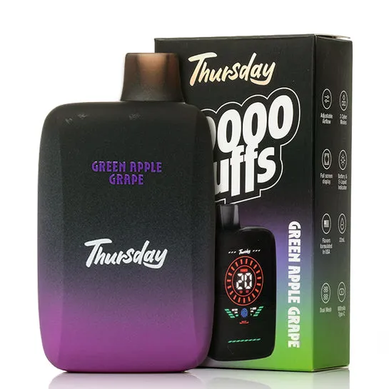 Thursday 30K Disposable Vape - 30,000 Puffs