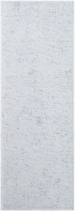 Tobey Solid and Border Light Sage Washable Area Rug