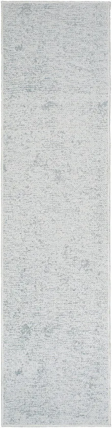Tobey Solid and Border White Washable Area Rug