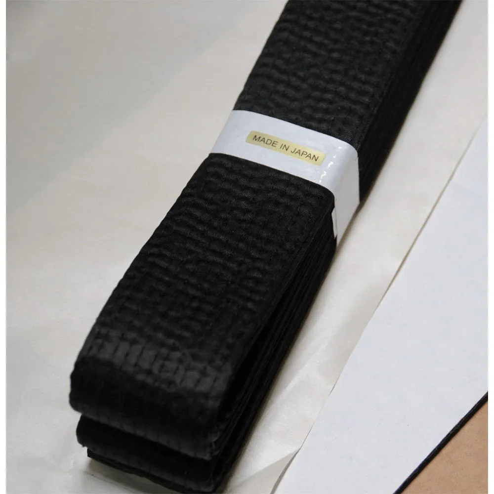 Tokaido Satin Black Belt