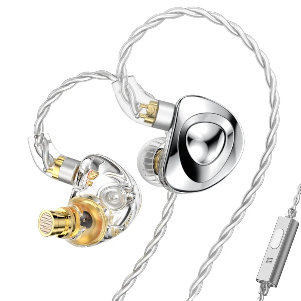 TRN MT4 High-Performance Dual Dynamic HiFi In-Ear Monitors
