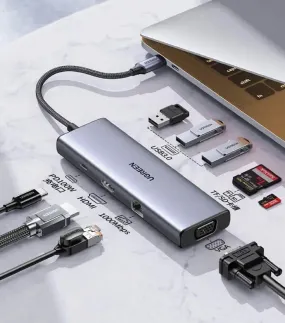 UGREEN 15600 9 In1 Usb C Multifunctional Docking Station