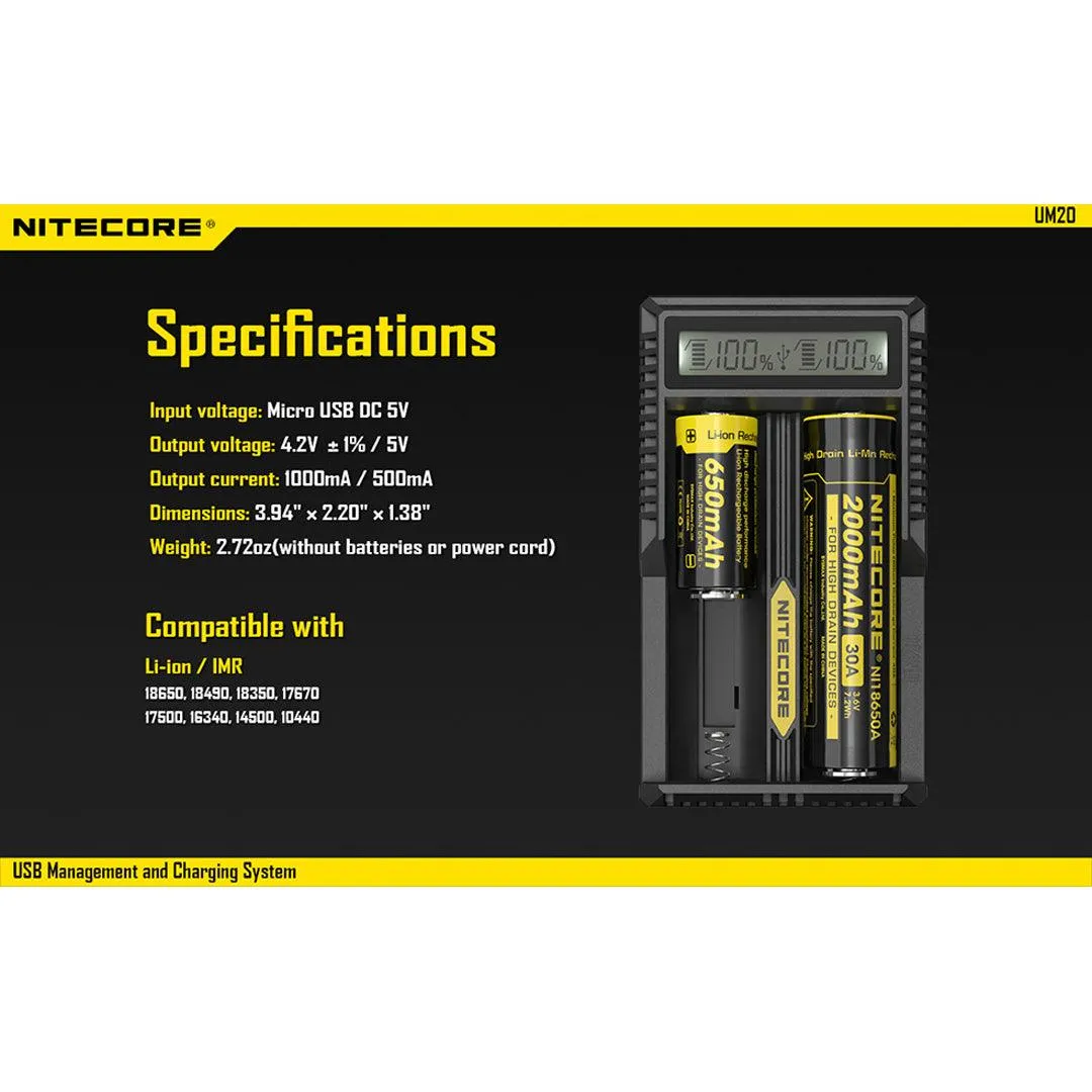 UM20 Digital Smart Charger