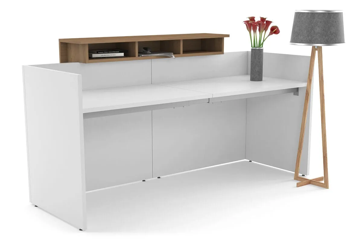 Uniform Reception Counter - White Desk
