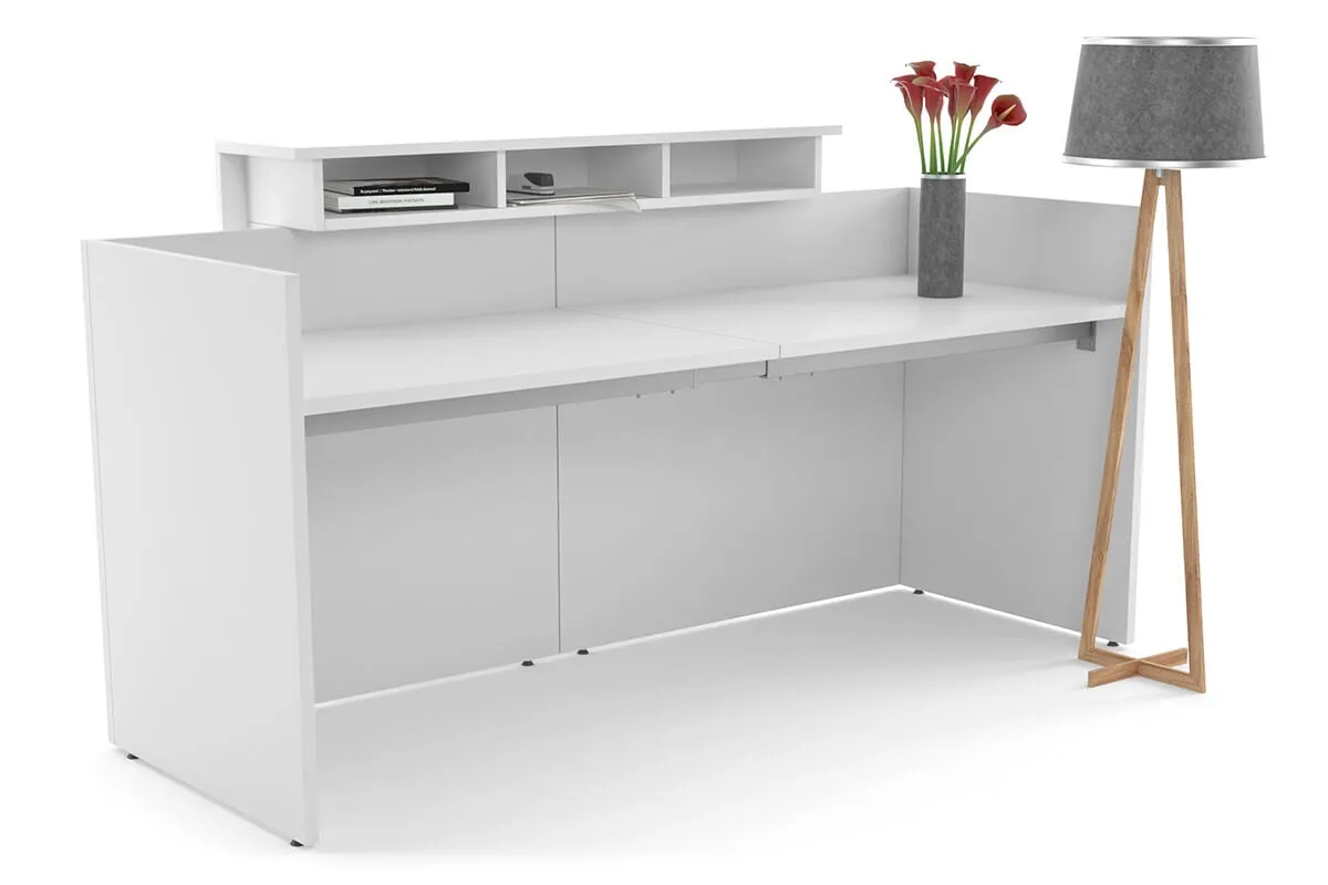 Uniform Reception Counter - White Desk