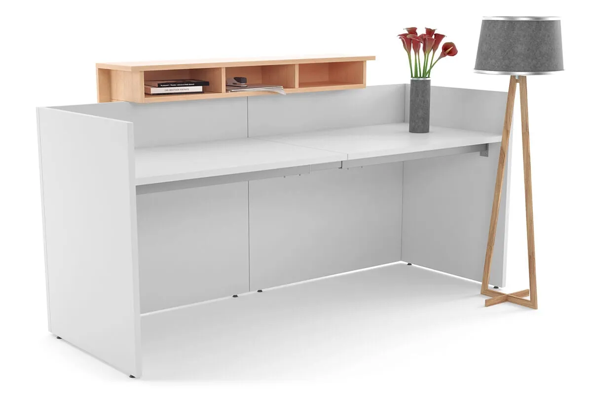 Uniform Reception Counter - White Desk