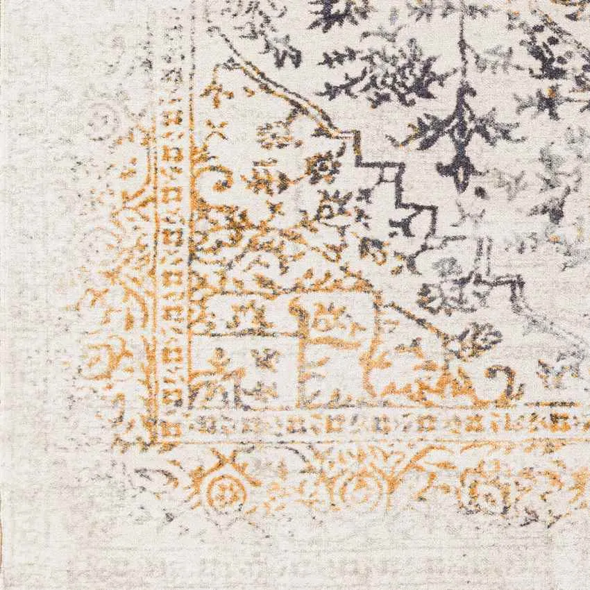 Universal Traditional Cream Washable Area Rug