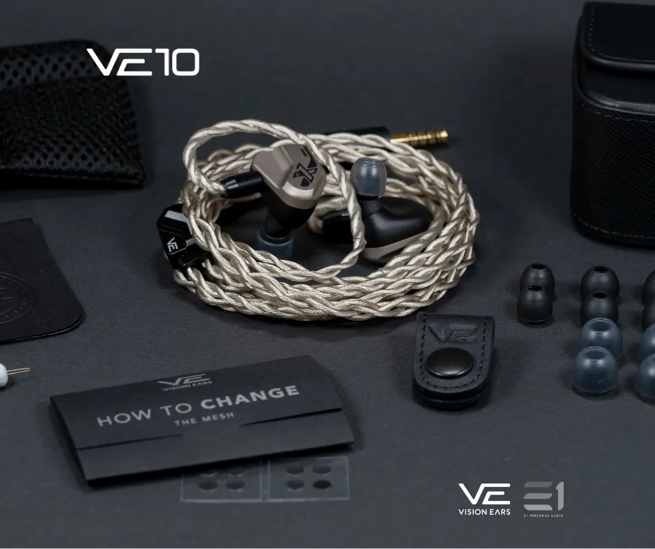 Vision Ears VE10 Hybrid Universal-Fit In-ear Monitors