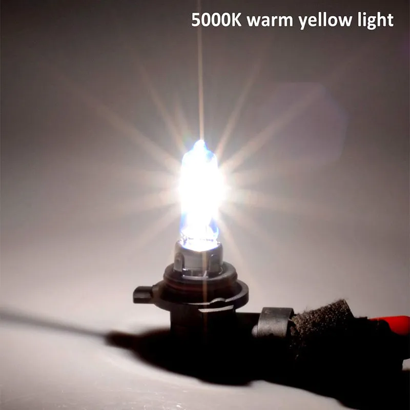 WinPower 5500K 9012 55W Halogen Headlight Bulbs HIR2, 2pcs
