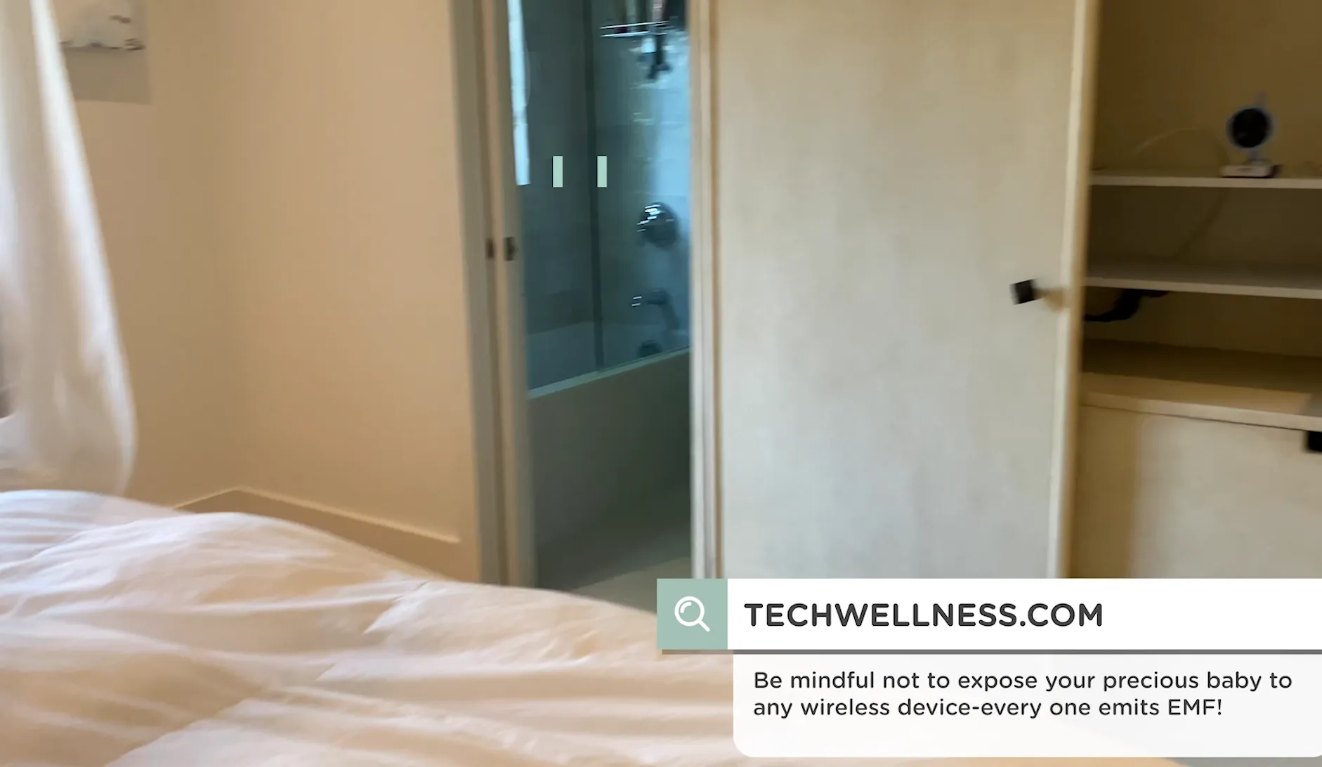 Low EMF Wireless Baby Monitor Without WiFi for Reduced Electromagnetic Radiation Exposure