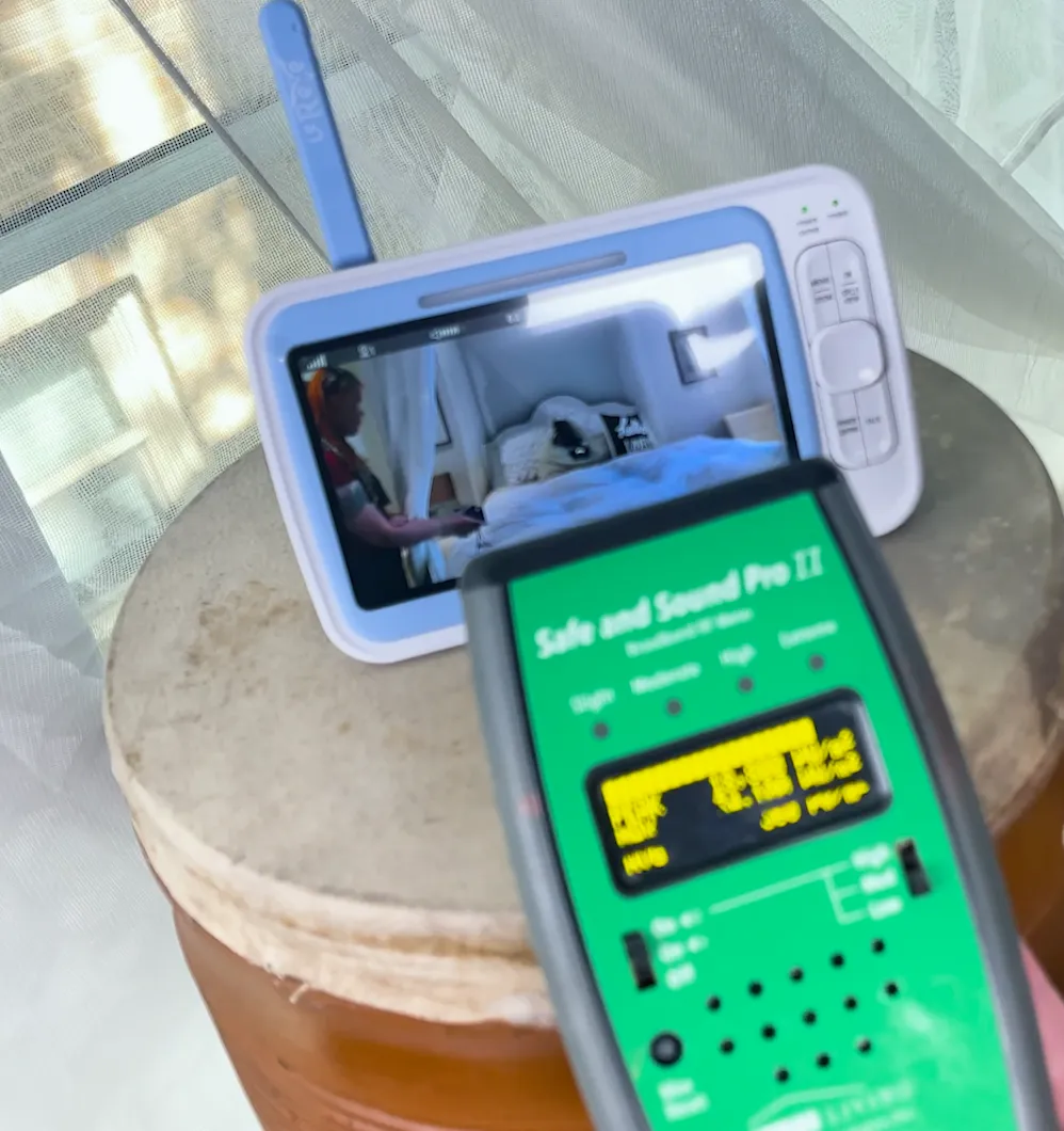 Low EMF Wireless Baby Monitor Without WiFi for Reduced Electromagnetic Radiation Exposure