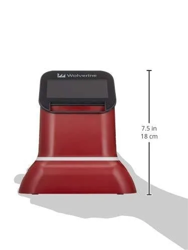 Wolverine F2D Saturn 120 Medium Format 35mm & 127 Film to Digital Converter, Red