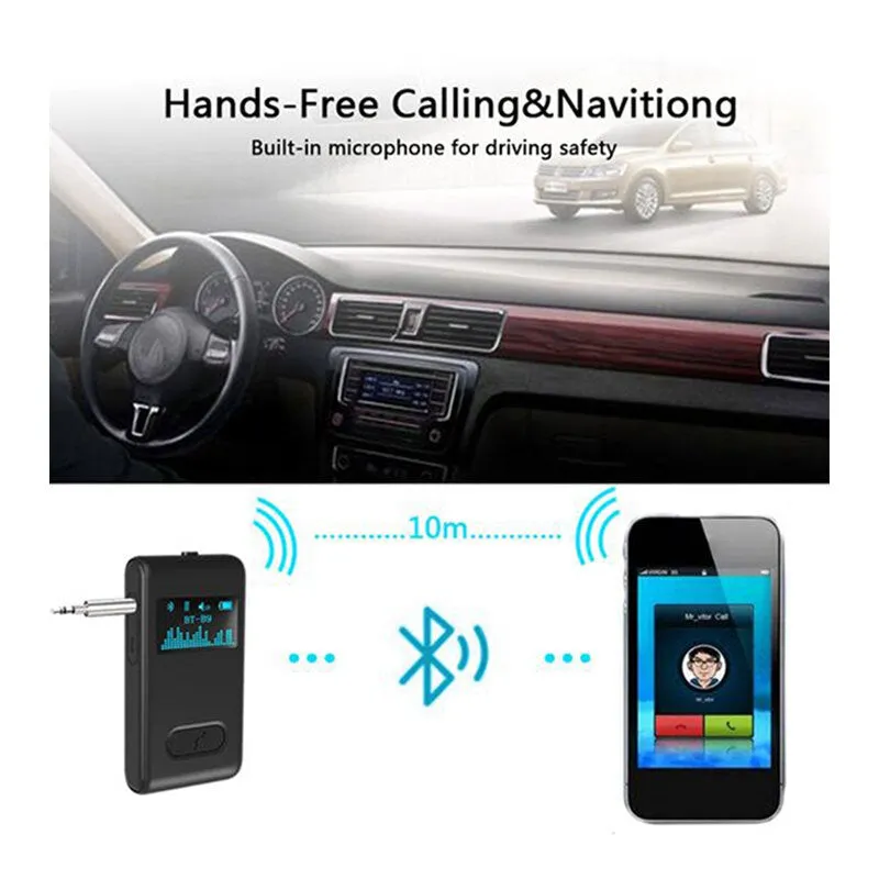 Xcessories 3.5mm AUX Wireless Bluetooth Music Receiver