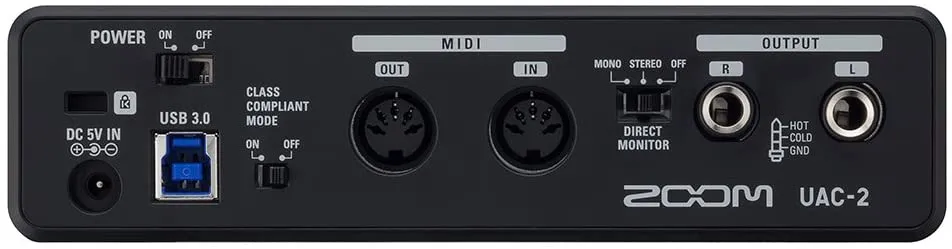 Zoom UAC-2 Usb 3.0 Audio Interface